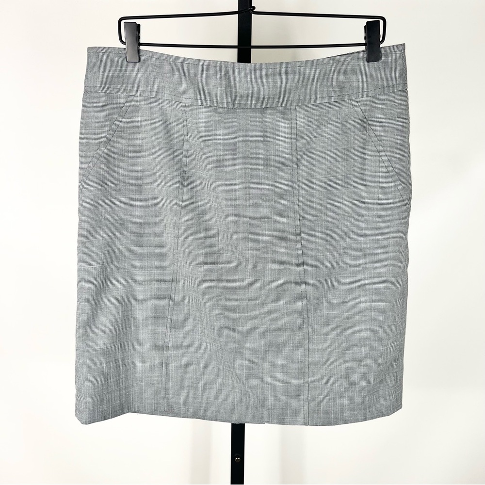 NWOT Ann Taylor Loft Gray Pencil Skirt Size 12